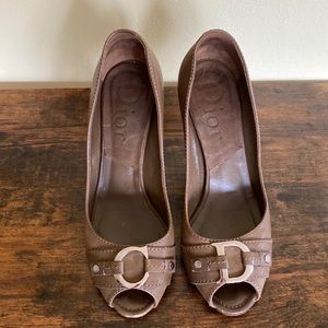 Christian Dior shoes. Open toe